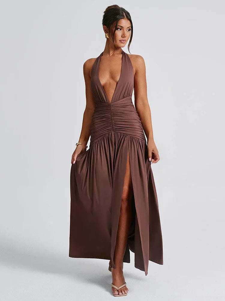 SORELLY LONG DRESS - COLOR