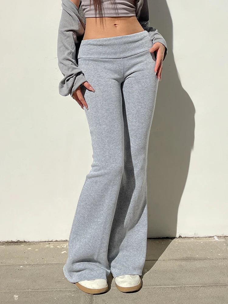 KAYLY LOW WAIST PANTS - COLOR